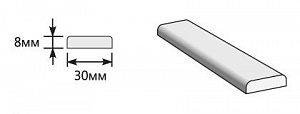 Товар Притворная планка 2000x30x8 BRK3248
