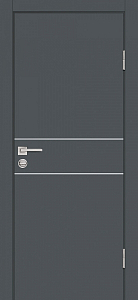 Товар Межкомнатная дверь P-15 Графит матовый