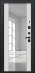 Дверь ДвериПРО Термо серебро ФЛЗ -1 Белый матовый DPRO228008 фото