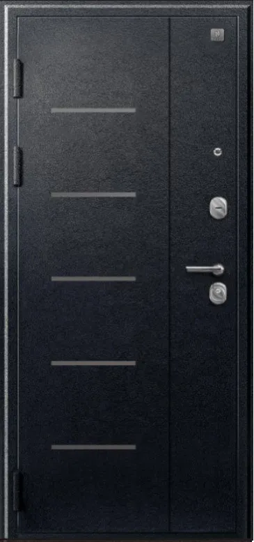 Товар Дверь V-03 Черный муар - Кашемир сильвер DIS007341