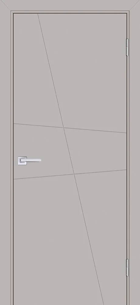 Межкомнатная дверь Смальта-Лайн 02 Сапфир ral 7044